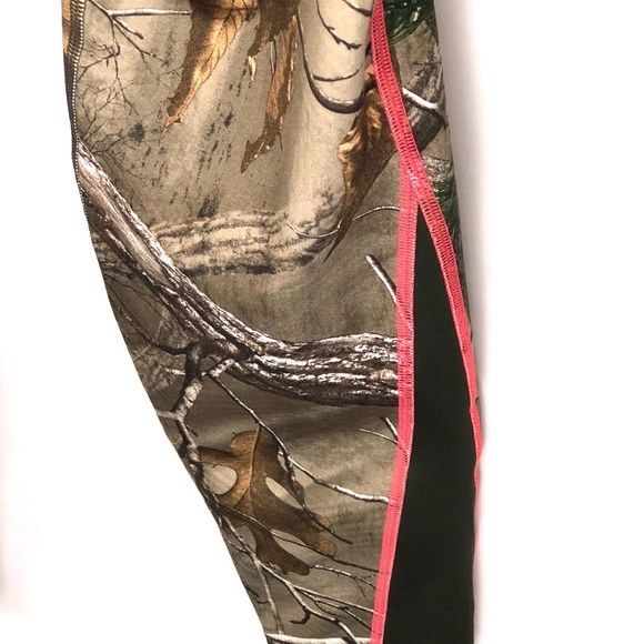 Under Armour ColdGear Camo Leggings Pants Infrared - Picture 7 of 8